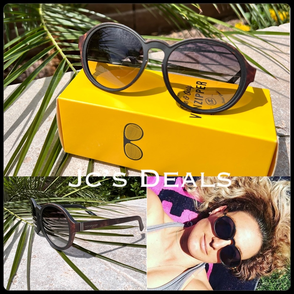 ✨ VONZIPPER LULA MAHOGANY SUNGLASSES ✨ - Picture 1 of 5